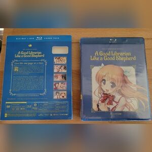 NWT A Good Librarian: Like a Good Shepherd Blu-Ray & DVD Anime & Manga